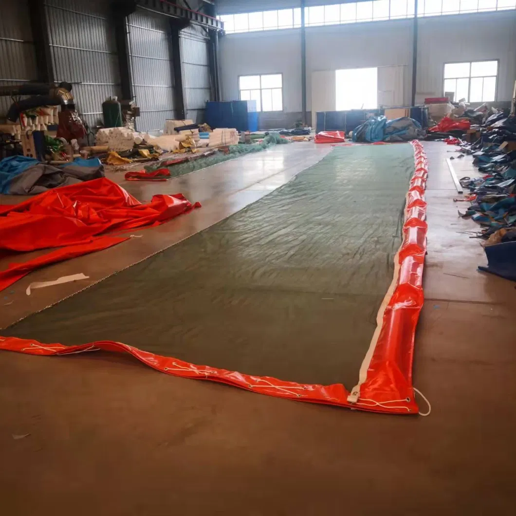 সিল্ট কার্টেন পিভিসি ভাসমান সিল্ট কার্টেন কনটেনশন বুম ইকো-বন্ধুত্বপূর্ণ তেল স্পিলিং বুম 7