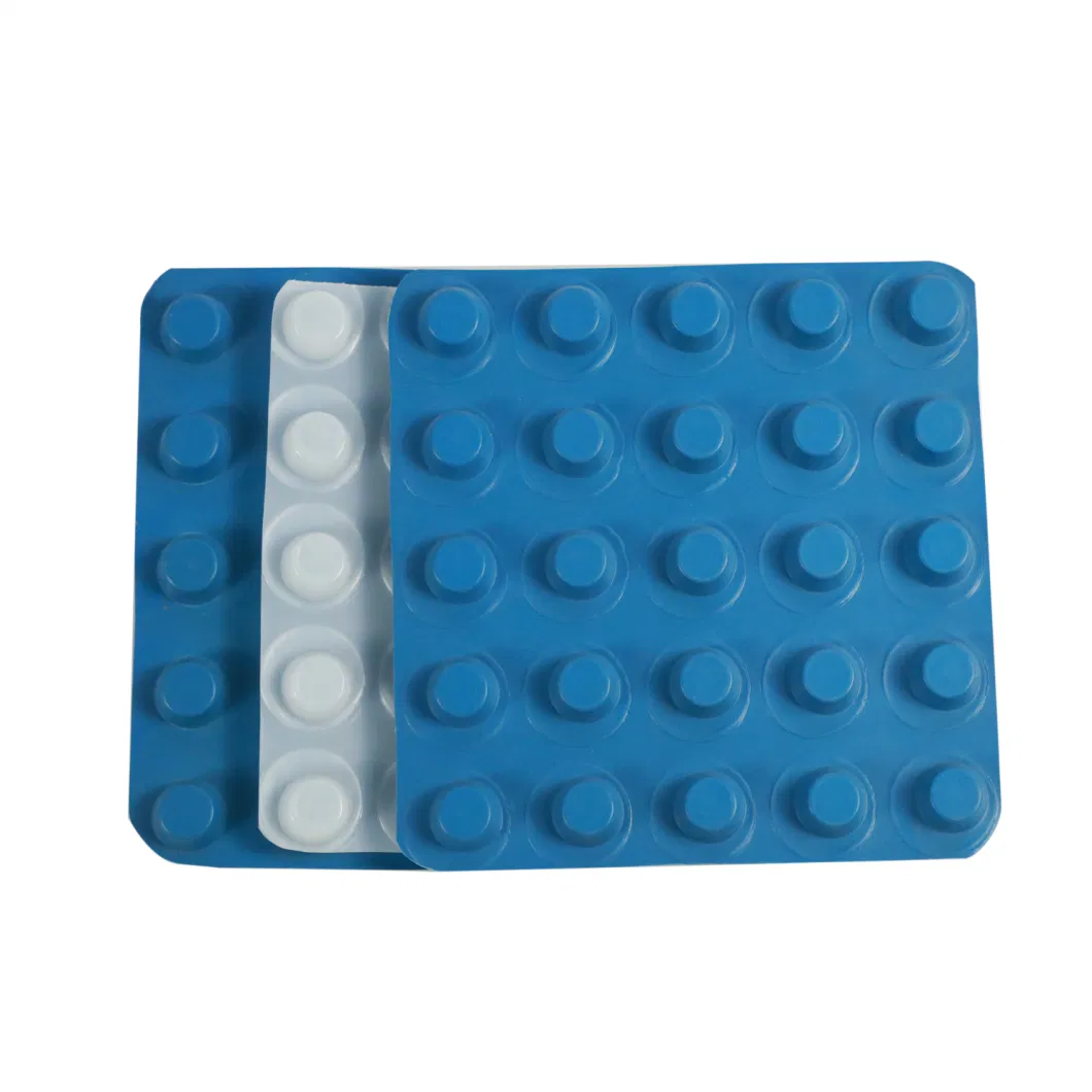 পিভিসি ছিদ্রযুক্ত ডিম্পল ড্রেনেজ বোর্ড গ্রীনিং প্রকল্প 3