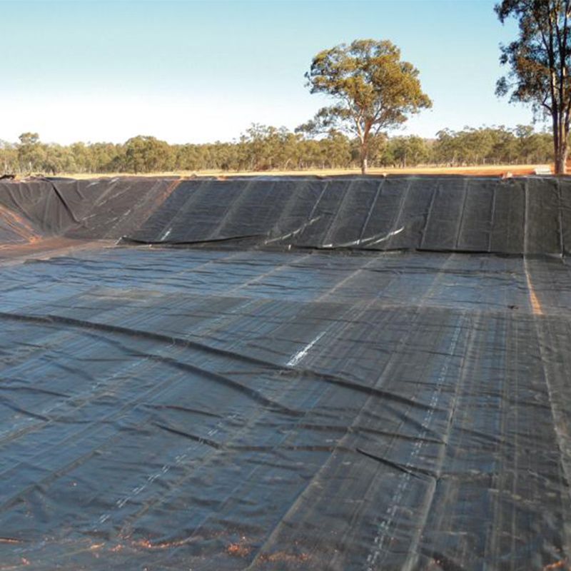 কঠিন কালো লাইনার এইচডিডিই জলরোধী পুকুর লাইনার জিওমেমব্রেন পলিথিন ফ্যাক্টরি বিক্রয়ের জন্য